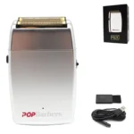 11000 RPM POP Barbers P620 Professional Electric Men’s Beard Trimmer Double Foil Shaver Electric Shaver USB Hair Cutting Machine