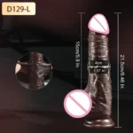 Wearable Realistic Strapon Dildo Skin Testicles Sliding Anal Vagina Sexy Adult Masturbation - Image 17