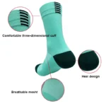 Cycling Man Socks Pro Aerodynamics Socks Elastic Anti-Slip Men's Cycling Socks Outdoor Sports Bicycle Accessories Mesh Quick-Dry - Image 4