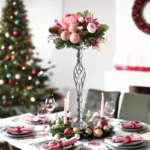2/10 Piece Metal Vase Set, Wedding Party, Birthday Party, Christmas and Halloween Decoration - Image 3