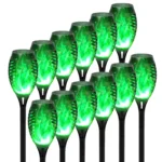 4/6/8/12Pcs Solar Flame Torch Light LED Flickering Outdoor Decoration Powered For Lawn Path Yard Patio Floor Night Lamp - Image 13