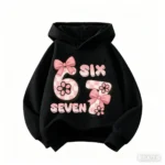 Autumn SIX SEVEN Funny Children Hoodies Level 67 Chaos Hooded Sweatshirt Kids Boy Girl Streetwear Graphic Casual Sport Pullover