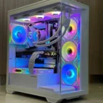 AOTESIER PC Gaming With Core i7 Processor/256G SSD/16GB RAM 3200MB DDR3/Windows 11 HD Graphics 4600 Graphics/ white