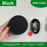 200W Wireless Charger Pad Stand Mobile Phone Chargers - Image 15