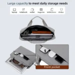 Laptop Sleeve Bag 14 15.6 Inch Notebook Case For Macbook Air Pro Tablet Waterproof Portable Travel Carrying Bag Computer Handbag - Image 4