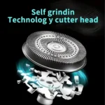 New Model Mini Portable Electric Shaver, New Upgrade Pocket Shaver Mini Shavers for Men, Mini Electric Shaver, LED Power Display - Image 3