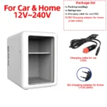 E-ACE 4L Car Refrigerator Mini Fridge Freezer Car & Home Use Portable Compressor Cooler Ice Box for Camping Summer Essential - Image 9