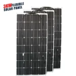 1000W-6000W Flexible Monocrystalline Silicon Solar Panel 18V Flexible Waterproof Solar Panel Outdoor Housing Vehicle Solar Panel - Image 15