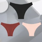 3Pcs Ultra-thin Seamless Silk Underwear Women's Panties Sexy Low-Waist Stretch Bikini Solid Color Briefs Lingerie XS-XXL Fashion - Image 18