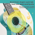 21 inch beginner guitar toy for children that can play ukulele enlightenment music instrument toy - Image 4