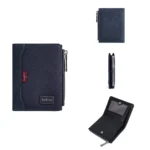 Baellerry RFID Blocking Simple Men's Wallet with Zipper Card Holder Male Photo ID Pocket Coin Purse - Luxury Design - Image 7