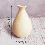 Retro Wooden Flower Vase Desktop Aesthetic Flower Bottle Decorative Plant Pot Arrangement Vase Home Decor Ornaments - Image 15