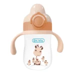MAMIJOY 300ml Baby Water bottles Baby Feeding Cup With Straw Children Learn Feeding Drinking Bottle Kids Training Cups BPA Free