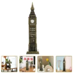 Metal Building 3d Model Statue World Renowned Landmark Buildings Liberty Home Decoration Building Creative Sculpture Model