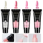 LIMEGIRL 8ml Gel Nail Polish Kit with UV Nail Lamp Electric Nail Drill UV Soaking Gel Base and Top Coat Gel Polish Nail Tool Kit - Image 3