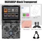 ANBERNIC RG35XXSP 3.5” IPS Screen Flip Handheld Console Linux 64G System HDMI-compatible TV Output 64G Portable Gaming Console