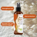Rice Water Hair Spray – with Biotin,Keratin,Caffeine & Rosemary,Smooths Hair and Reduce Tangles,Add Hair Shine for All Hair Type