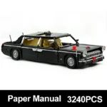 High-quality TGL T5043 Luxury Brick Sports Car Presidential Ritual Vehicle Building Block Model Puzzle DIY Toy Chrismas Gift Kid - Image 7