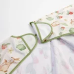 Elinfant Long Sleeve Baby Bibs Waterproof Feeding Eating Bibs Playing Painting Aprons Washable Coverall Highchair Cover