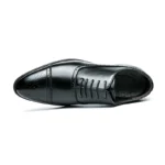 Oxfords Men Shoes Red Sole Fashion Business Casual Party Banquet Daily Retro Carved Lace-up Brogue Dress Shoes - Image 4