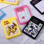 6PCS Random Number Puzzle Plastic Moving Sliding Early Education Animal Children’s Jigsaw Puzzle Toy School Kindergarten Gift