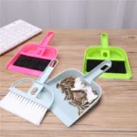 Christmas Gift Mini Desk Broom & Dustpan Set - Stocking Stuffers Cozy Home Desktop Cleaning Tool（blue/pink） - Image 3