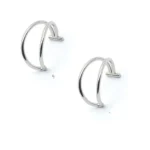 2PCS Trendy 10mm Stainless Steel Punk Clip on Fake Piercing Nose Wrap Lip Rings Unisex Nose Ring Women Men Tusk Body Jewelry - Image 18