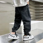 Big Boy Jeans Casual Fashion Cool Children’s Pants Boys’ Baggy Summer Clothing Teenagers Comfortable Fit Kids’ Fashion