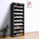 6/8/10Layers Dustproof Shoe Cabinet Multilayer Minimalist Nonwoven Shoe Rack Organizer Home Furniture Space-saving Organizer