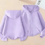 New Solid Color Children’s Fashion Kids Boy Hoodies Zip Up Spring Autumn Girls Casual Zipper Sweatshirt Kids Hoodies Sweatshirt