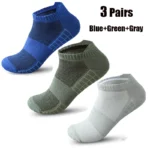 ‌3/5/10 Pairs Ankle Socks Man Running Athletic Quick-Dry Breathable Mesh Sports Short Socks Lightweight Comfort Anti-Odor Sock
