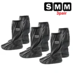 Reusable Motorcycle Scooter Dirt Bike Rain Shoes Cover Non-Slip Boot Covers Unisex Bicycle Shoes Protectors  For Rainy Snowy Day - Image 16