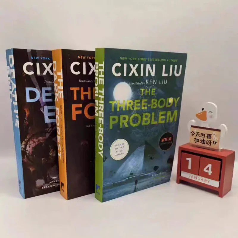 S5026c9f77f2a480c8dc80358e35b4bb1r.webp The Three-Body Science Fiction Book By Liu Cixin English Version - Image 1