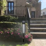 1 pc Solar Light Powered House Number, Address Sign With Lighting, Pole Mount, Smart Light Control 400mah - Image 4