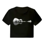 Casual Crop Tops 2000s Y2k Print Women Tee Shirt Harajuku
