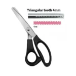 Tailor Scissors Pinking Shears Zig Zag Sewing Cut Serrated Lace Scissors Sewing Accessories Fabric Scissors DIY Sewing Tool - Image 10