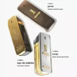 1 Million Lucky Prive Eau de Parfum Spray by Rabanne 100 ML Original Arab Perfumes Lasting Woody Spicy Pheromones Perfume 3.4 Oz
