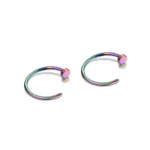 2/10pcs 20G Fake Nose Rings for Women Men,316L Stainless Steel Clip On Lip Rings Labret Ring Nose Piercing Jewelry - Image 11
