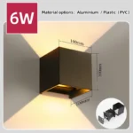 Wall Light Waterproof Exterior Aluminum Garden Street Outdoor LED Light Courtyard Lamp Lustre Porch Home Appliances Facade Lamp - Image 7