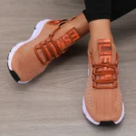 Women’s Sports Shoes Mesh Lightweight Soft Sole Jogging Strap Breathable Fashion