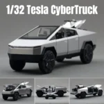 1/32 Tesla Cybertruck Pickup Toy Car Miniature Diecast Metal Off Road Vehicle Model Pull Back Sound Light Collection Gift Boy - Image 7