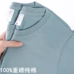100% Cotton T-shirt Men Women Solid Color O Neck Short-sleeved Tops Summer Korean Loose Half-sleeve T Shirt Unisex M-4XL - Image 12