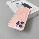 Magnetic Matte Translucent Armor Shockproof Case For iPhone 17 16 15 14 13 12 11 Pro Max Plus For Magsafe Wireless Charge Cover - Image 12