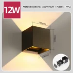 Wall Light Waterproof Exterior Aluminum Garden Street Outdoor LED Light Courtyard Lamp Lustre Porch Home Appliances Facade Lamp - Image 10