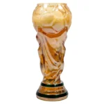 Trophy Beer Glass Cup World Cup 2026 Soccer Themed Premium Style for Man Cave Decor Home Bar Drinking & Football Fan Unique Gift