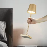 LED Table Lamps 3Levels Dimmable Wireless Led Desk Lamp Touch Bedside Creative Ambient Light USB Rechargeable Bar Outdoor Decor - Image 6