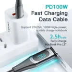 Essager USB Type C To USB C Cable 100W/5A
