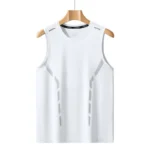 YJKVUR Sports Quick Dry Sleeveless T-Shirt for Men Summer Men Basketball Gym Clothing Breathable Lightweight Plus Size Tank Top