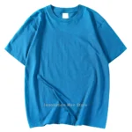 14 Colors Candy Color 100% Cotton T-Shirts Men Women Oversized Short Sleeves Casual Breathable S-XXXL Tee Clothing Soft T Shirts - Image 15