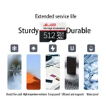 High-Speed Mini SD Card 512GB 256GB 128GB Class 10 Memory Card for Phones Tablets Cameras - Expandable Storage - Image 2